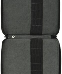 Speedball Art Products Genuine Leather Storage Case for Pencils, Markers, Pens and Art Supplies (Holds Up to 120 Standard Pencils, Black) 120 Pencil Capacity 25 9184ddGK 5L