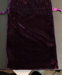 Paper Mart Tarot Rune Bag Bundle of 4: Moss Green, Navy Blue, Purple, Wine 6" x 9" 31 9187mu9FXxL