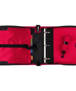 Five Star 2 Inch Zipper Binder, Vertical Flip, Durable, Red (73311) 9 918APX9ayzL