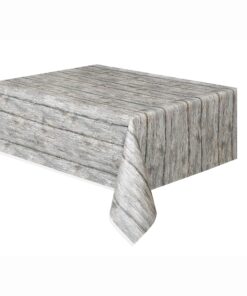 Alternative view of Buffalo Plaid Lumberjack Party Supplies Rustic Table Cover