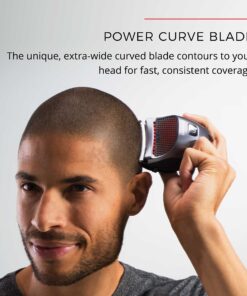Alternative view of Remington Shortcut Pro Self-Haircut Kit, Waterproof Cordless Electric Razor for Head, Beard and Body with Curved Blade and 5-minute Quick Charge