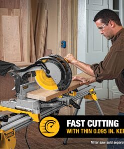 DEWALT 12-Inch Miter Saw Blade, Crosscutting, Tungsten Carbide, 80-Tooth, 2-Pack (DW3128P5) Saw Blade 2 Pack, 12 In., 80 T 17 918d7yJGTZL