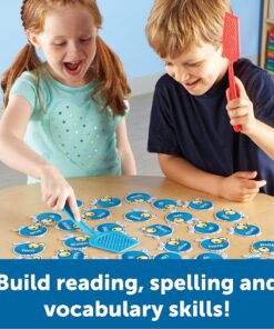 Learning Resources Sight Word Swat a Sight Word Game, Visual, Tactile and Auditory Learning, 114 Pieces, Ages 5+, Multi-color 23 918htWmAY9L