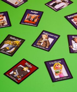 Apostrophe Games Mafia The Party Game Deluxe Edition – A Game of Lying, Bluffing and Deceit– Card Game, Adults and Teens – Board Game 16 918nfbG maL