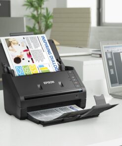 Epson WorkForce ES-400 Color Duplex Document Scanner for PC and Mac, Auto Document Feeder (ADF) 23 918pKfWETL