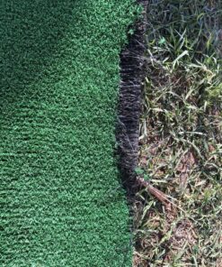 TRUEDAYS Golf Mat - Artificial Turf Golf Mat with Non-Slip Foam - 12“ x 24“ Golf Hitting Mat for Indoor and Outdoor Practice (Includes Rubber Tee Holder and Tees) 12"x24" 28 918rhMf1ML