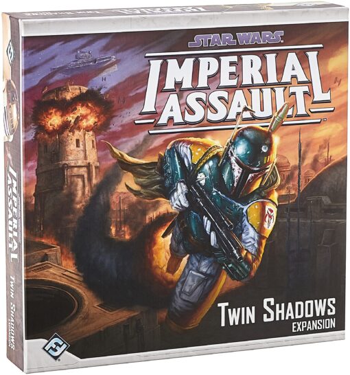 Star Wars Imperial Assault Board Game Twin Shadows EXPANSION - Epic Sci-Fi Miniatures Strategy Game for Kids and Adults, Ages 14+, 1-5 Players, 1-2 Hour Playtime, Made by Fantasy Flight Games Campaign Expansion