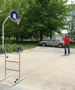 GoSports Premium Metal Ladder Toss Game Set 23 9190JEFKBvL