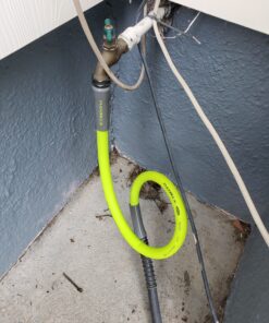 Flexzilla Garden Lead-In Hose 5/8 in. x 3 ft., Heavy Duty, Lightweight, Drinking Water Safe, ZillaGreen - HFZG503YW-E 5/8" x 3' (feet) 34 91915S451kL