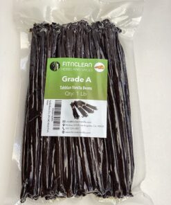 1Lb Vanilla Beans Grade A Tahitian for Cooking, Baking and Extract by FITNCLEAN VANILLA| 16oz Bulk 6"-8" Fresh Gourmet NON-GMO Whole Pods. Tahitian Vanilla 16 Ounce (Pack of 1) 8 919DqJgKAWL