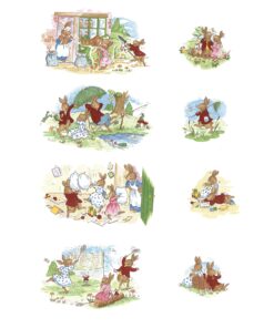 Royal Doulton Bunnykins Classic Baby Dinnerware, 2 Piece Set 2-PIECE BABY SET (BOWL & TWO HANDLED MUG) 13 919SnsYAckL