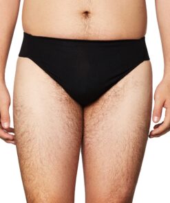 Capezio Men's Reinforced Front-Lined Thong Dance Belt Small Black 7 919ZNjLp5JL