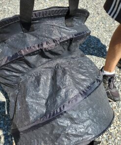 Camco Pop-Up Utility Container | Features Heavy Duty Liner & Zipper Close Lid | Holds 30-Gallon Kitchen-Size Trash Bags | Stands 2-Ft Tall & Collapses for RV Storage and Organization (42893) 25 919eAbDOsYL