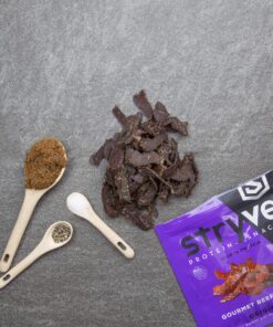 Stryve Original Biltong | Low Fat, Low Carb, Low Sugar | 12g Protein | 2.25oz | Gluten Free and Ketogenic 6 919kHsr0kXL