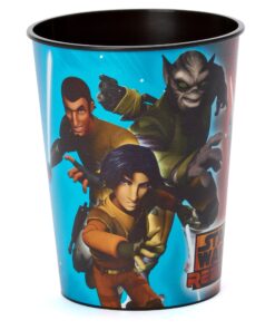 amscan Star Wars Rebels Cup, Party Favor Blue/Red, 16 oz. 5 919r3YrxgRL