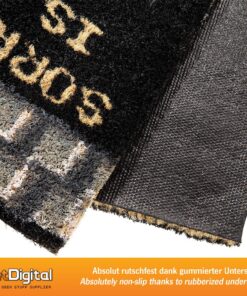 getDigital Your Princess is in Another Castle Funny Welcome Doormat for Gamers, Nerds and Geeks - 23.62 x 15.75 inch, 100% Natural Coco Coir Fibres 14 919uCxfPCRL