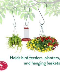 Perky-Pet 67AK Metal Hook for Bird Feeders, 12-Inch 3-Pack 13 91A1Q4eDwTL