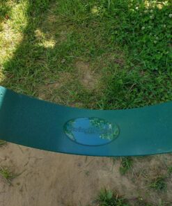Swing-N-Slide Heavy Duty Green Swing Seat - 58" Vinyl Coated Chain Backyard Playground Swing for Replacement or Accessories 22 91A7EiLeDhL