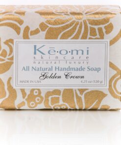 Organic Luxury Handmade 4 Bar Soap Gift Set by KEOMI NATURALS - Gift Boxed & Ready to Give - 100% Pure Essential Oils - PAMPER THEM w/LUXURY WHILE LIFTING THEIR SPIRITS 14 91A8yYJTOsL
