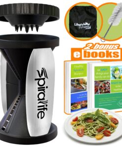 Original SpiraLife Spiralizer Vegetable Slicer – Vegetable Spiralizer - Spiral Slicer Cutter 26 91AEN8MNY3L