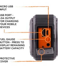 EcoSurvivor Bluetooth Speaker, Built in Battery Backup, 34425 6 91AN5FaxooL