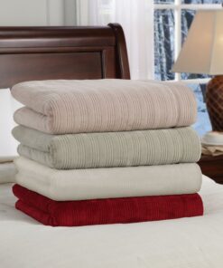 Perfect Fit SoftHeat - Queen Heated Blanket, Cozy & Plush Electric Blanket with Low-Voltage Technology and Auto Shut-Off (Natural, Queen) Natural 16 91AOYvN0QfL