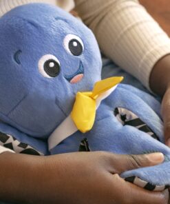 Baby Einstein Octoplush Musical Huggable Stuffed Animal Plush Toy, Learn Colors in 3 Languages, Blue, 11" Age 3 Month and up, Musical Octopus Plush 11" 31 91AQsaWFoL