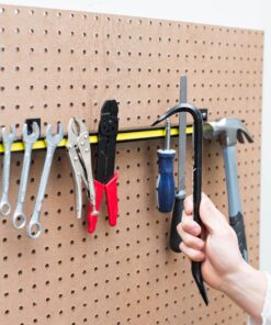 Master Magnetics 24” Heavy-Duty Magnetic Tool Holder, Easy-Install, 20-lb per inch Pull Force, Black Powder Coat with Yellow Stripe (AM1PLC) 24" 30 91AUzlioZ8L