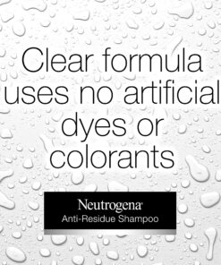 Neutrogena Anti-Residue Clarifying Shampoo, Gentle Non-Irritating Clarifying Shampoo to Remove Hair Build-Up & Residue, 6 Fl Ounce 6 Fl Oz (Pack of 1) 34 91AaKxasdL