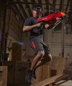 Nerf Rival Atlas XV- 1200 Blaster Toy, Red Standard Packaging 20 91Ae38oPY2L