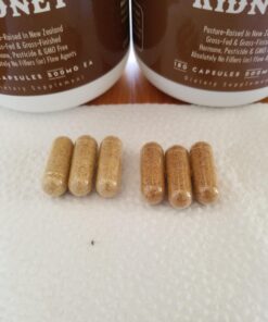 Ancestral Supplements Grass Fed Beef Kidney Supplement, 3000mg, DAO Enzyme Supplement, Kidney Support for Urinary and Histamine Health, Selenium, B12, Non GMO, 180 Capsules 180 Count (Pack of 1) 25 91AzdF9y0fL