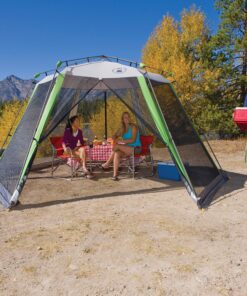 Alternative view of Coleman Skylodge Screened Canopy Tent with Instant Setup, 10x10/15x13ft Portable Screen Shelter with 1-Minute Setup for Bug-Free Lounging, Great for Picnic, Yard, Beach, Park, Camping, & More 15 X 13 Feet Green