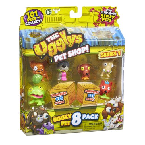 The Ugglys Pet Shop Toy Figure (8-Pack)