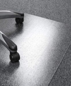 Floortex Polycarbonate Chair Mat 47" x 35" for Plush Pile Carpets 1 26 91B75Yg zJL