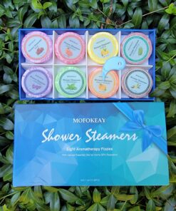 Shower Steamers, Shower Bombs Aromatherapy Relaxing Gift for Women, 8Pcs Essential Oil Bath Bomb Scent Steamer Fizzies for Mom Female Friends Christmas Valentines Mothers Day Ideas Set 47 91BDxYzH6ML