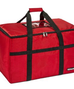 Homevative XL Insulated Food & Grocery Delivery Bag - For Catering, Restaurants, Delivery Drivers, etc 16 91BJVWEblzS