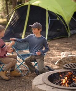 Coleman Carlsbad Dark Room Camping Tent with Screened Porch, 4/6 Person Tent Blocks 90% of Sunlight and Keeps Inside Cool, Weatherproof Tent with Easy Setup and Screened-In Porch 6-person 39 91BLz0NsSCL