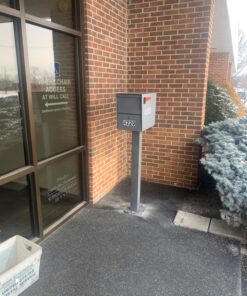 Mail Boss 7205 Package Master Curbside Locking Security Mailbox | Granite 21.5 x 12 x 16.5 inches 35 91BQNUU36pL