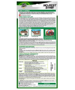 Alternative view of Hot Shot No-Pest Strip 2, Controlled Release Technology Kills Flying and Crawling Insects 2.29 Ounce (Value Pack of 12) 12 Pack