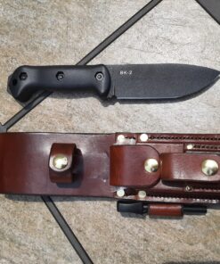 KA-BAR Becker BK2 Campanion Fixed Blade Knife, Carbon Steel 72 91BhPgpPvUL