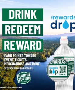 Poland Spring Brand 100% Natural Spring Water, 16.9 oz Plastic Bottles (Pack of 24) No flavor 16.91 Fl Oz (Pack of 24) 17 91Bj4g00czL