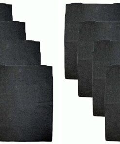 Nispira Compatible Whirlpool 8171434K Large Air Purifier HEPA and 4 Carbon Pre Filter Set For Whispure 510 AP510, AP530, AP450, AP45030HO, AP45030K, AP51030K & AP51030KB, 2 Units 2 HEPA | CARBON 8 91Bk6Jd4ReL