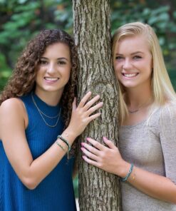 ForKeyps - 3 Piece Bracelet Set. Enhancing the Connection & Love with that Special Someone: Mom, Grandma and One in a Million Shine Bright 11 91Bks5 ExVL