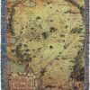 Northwest Lord of The Rings - The Hobbit Woven Tapestry Throw Blanket, 48" x 60", Middle Earth 45 91BvzI8BC L