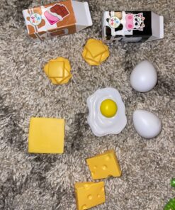 KidKraft 115-Piece Deluxe Tasty Treats Pretend Play Food Set, Plastic Grocery and Pantry Items, Gift for Ages 3+ 60 91Bwbxq0zWL