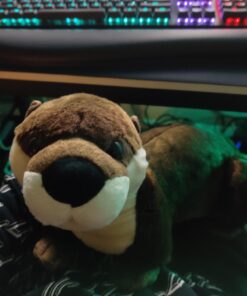 Wild Republic River Otter Plush, Stuffed Animal, Plush Toy, Gifts for Kids, Cuddlekins 12" 34 91BzzVwW7qL