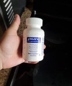 Pure Encapsulations PreNatal Nutrients | Multivitamin Supplement to Support Pregnancy, Lactation, and Maternal/Fetal Well-Being* | 120 Capsules 120 Count (Pack of 1) Standard Packaging 17 91C0OzZ3zL