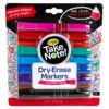 Crayola Low Odor Dry Erase Markers for Kids & Adults, Chisel Tip, Back To School Supplies, 12 Count Highlighters