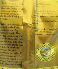 Royal Kona 100% Hawaiian Kona Coffee, Ground, Private Reserve Medium Roast - 7 Ounce Bag 100% Kona Private Reserve - Ground 8 91C7yXxRplL