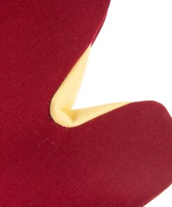 San Jamar KT0215 Cool Touch Flame Conventional High Heat Intermittent Flame Protection up to 900°F Oven Mitt, 15" Length, Red 15" 14 91CA9hufVZL